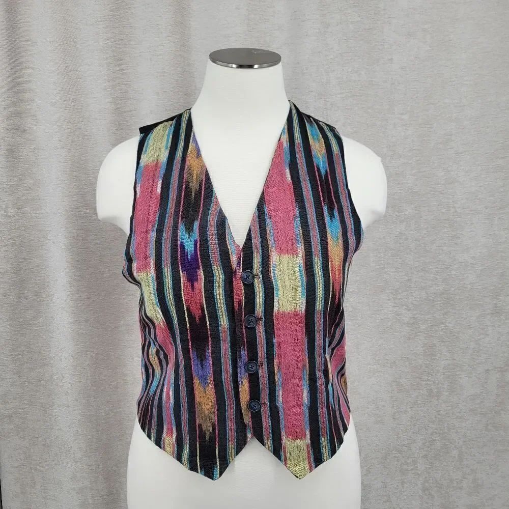 Vintage Southwestern Aztec Vest Unisex